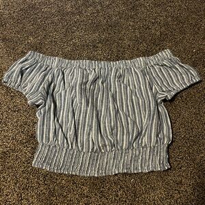 Aeropostale, off the shoulder top, short sleeved